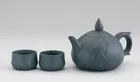  Preview image for A Chinese blue Yixing clay tea set, 