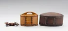  Preview image for Two Japanese bentwood arka boxes, 3 1/2 