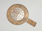  Preview image for A Japanese bronze hand mirror, 14 x 9 