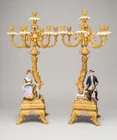  Preview image for A pair of Meissen-style gilded bronze 