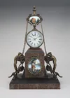  Preview image for A decorative Continental mantel clock, 