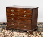  Preview image for A George III mahogany chest of four 