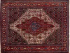  Preview image for A Heriz hand-knotted wool rug, 3' 11 