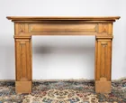  Preview image for A pine fireplace surround. 49 3/4 x 71 x 