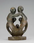  Preview image for A green Shona stone sculpture of a 