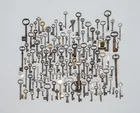  Preview image for An assortment of small antique keys. 