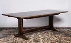  Preview image for A Laidler oak dining table, without 