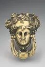  Preview image for An early 20th c. cast brass Bacchus mask 