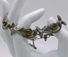 Preview image for TAXCO 980 SILVER TIGER'S EYE BRACELET 