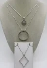  Preview image for STERLING DIAMOND NECKLACE SET OF 3 
