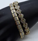  Preview image for GOLD TONE STERLING TENNIS BRACELETS 