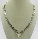  Preview image for C-11 MEXICO CHEVRON NECKLACE, STERLING 