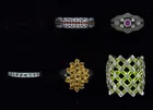 Preview image for FIVE STERLING GEMSTONE FASHION RINGS 