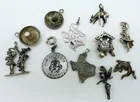  Preview image for ELEVEN STERLING, VINTAGE CHARMS 