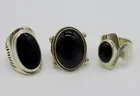  Preview image for R.H. BOYD, NAVAJO ONYX RING & TWO OTHERS 