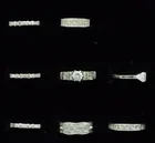  Preview image for EIGHT STERLING BRIDAL STYLE RINGS 