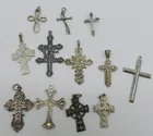  Preview image for 12 STERLING CROSS PENDANTS 