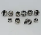  Preview image for 10 STERLING SPACER BEADS FOR CHARM 