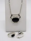  Preview image for STERLING BLACK ONYX CRAB NECKLACE & 