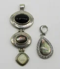  Preview image for ESPO STERLING & GEMSTONE PENDANTS 