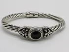  Preview image for ROPE TWIST STERLING HINGED BRACELET 