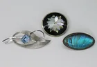  Preview image for THREE FANCY STERLING BROOCHES 