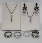  Preview image for SIMULATED DIAMOND STERLING RINGS & MORE 
