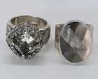  Preview image for DTR & SARDA STERLING RINGS WITH 