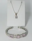  Preview image for PINK CZ STERLING BRACELET & CUTE 