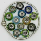  Preview image for PANDORA 925 BRACELET & 13 PANDORA CHARMS 