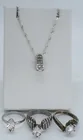  Preview image for SIMULATED DIAMOND 925 RINGS & NECKLACE 