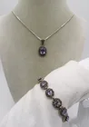  Preview image for AMETHYST 925 MATCHING NECKLACE & 