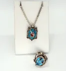  Preview image for TURQUOISE TURTLES, STERLING RING & 