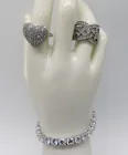  Preview image for SIMULATED DIAMOND 925 RINGS & BRACELET 