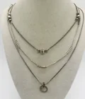  Preview image for 3 SIMPLE STERLING NECKLACES 