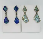  Preview image for (2) 925 ABALONE & MALACHITE AZURITE 