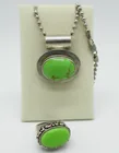  Preview image for GREEN TURQUOISE, TAXCO 925 NECKLACE & 