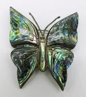  Preview image for VINTAGE ABALONE BUTTERFLY BROOCH 