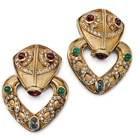  Preview image for Signed 18K Gold Diamond & Multi-Gemstone 