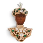  Preview image for Nardi Venezia 18K Gold Diamond Emerald 