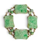  Preview image for Vintage Chinese 14k Gold Jadeite 