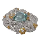  Preview image for 18K Gold Aquamarine Yellow Sapphire & 