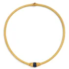  Preview image for Greek 18K Gold Torque Collar Necklace 