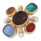  Preview image for Elizabeth Gage 18K Gold Multi-Gemstone 