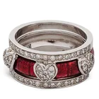  Preview image for (2 Pcs) Hidalgo 18K Gold Red Enamel and 