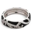  Preview image for Hidalgo 18k Gold Black Enamel & Diamond 