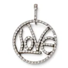 Preview image for 14k Gold & Diamond Circe of Love Pendant 