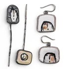  Preview image for (4 pc) Maria Rozanska Sterling Silver & 