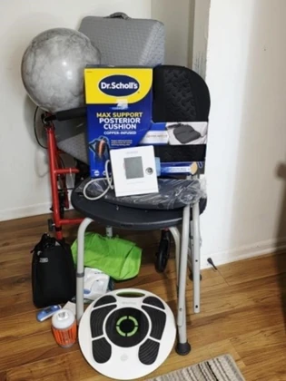Lot# 114 - Drive Walker, Posture Cushion