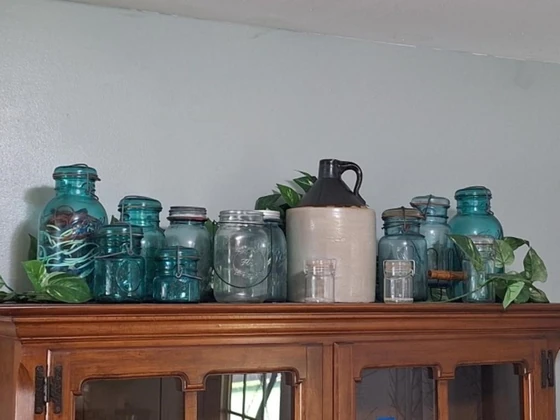 Lot# 127 - Ball Canning Jars, Stoneware 